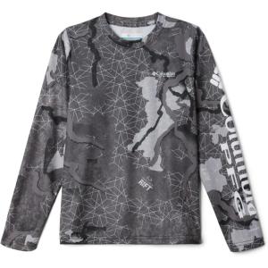 imageColumbia Boys Super Terminal Tackle Long SleeveBlack Realtree Rift