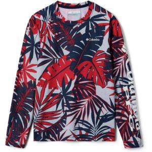 imageColumbia Boys Super Terminal Tackle Long SleeveCollegiate Navy Tropical Textures