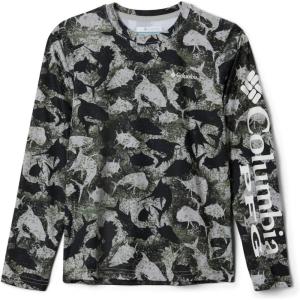 imageColumbia Boys Super Terminal Tackle Long SleeveCool Grey Inside Out Camo