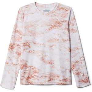 imageColumbia Boys Super Terminal Tackle Long SleeveIsland OrangePfg Camo Light Print