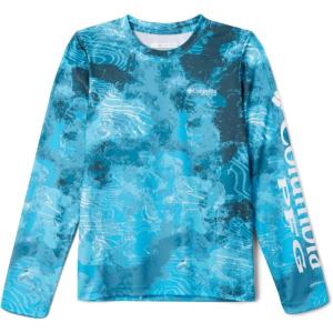 imageColumbia Boys Super Terminal Tackle Long SleeveOcean Blue Deepwaters Camo