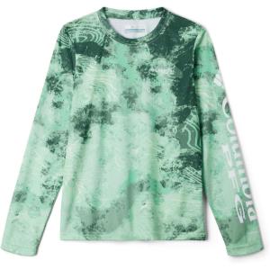 imageColumbia Boys Super Terminal Tackle Long SleeveOcean Mint Deepwaters Camo