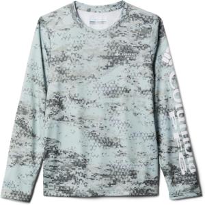 imageColumbia Boys Super Terminal Tackle Long SleeveSafari Pfg Camo Print