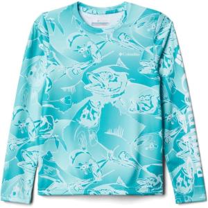 imageColumbia Boys Super Terminal Tackle Long SleeveTropic Water Fish Frenzy