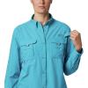 imageColumbia Womens Super Bahama Long Sleeve DressClear Water