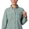 imageColumbia Womens Super Bahama Long Sleeve DressLight Lichen
