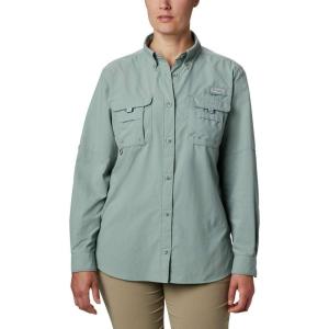 imageColumbia Womens Super Bahama Long Sleeve DressLight Lichen