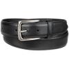 imageColumbia Mens Casual Everyday Leather Belt  Jeans Chinos and Daily WearBlack Trinity