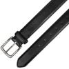 imageColumbia Mens Casual Everyday Leather Belt  Jeans Chinos and Daily WearBlack Trinity