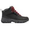 imageColumbia Mens Newton Ridge Plus II Waterproof Hiking BootsBlack  Mountain Red