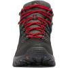 imageColumbia Mens Newton Ridge Plus II Waterproof Hiking BootsBlack  Mountain Red