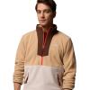 imageColumbia Mens Sequoia Grove Half Zip FleeceCanoeDark StoneTobacco
