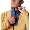 imageColumbia Mens Sequoia Grove Half Zip FleeceLight CamelDark MountainCollegiate NavySpicy