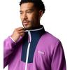 imageColumbia Mens Sequoia Grove Half Zip FleeceRazzleColl Navy