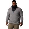 imageColumbia Mens Sequoia Grove Half Zip FleeceCity Grey HeatherBlack