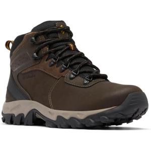 imageColumbia Mens Newton Ridge Plus II Waterproof Hiking BootsCordovanSquash