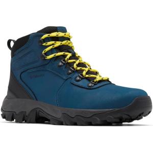 imageColumbia Mens Newton Ridge Plus II Waterproof Hiking BootsPetrol BlueBlack