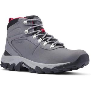 imageColumbia Mens Newton Ridge Plus II Waterproof Hiking BootsTi Grey SteelRocket