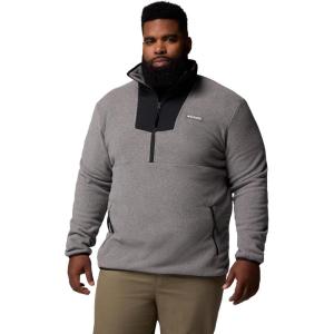 imageColumbia Mens Sequoia Grove Half Zip FleeceCity Grey HeatherBlack