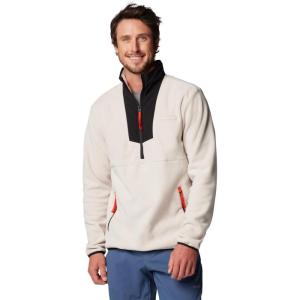imageColumbia Mens Sequoia Grove Half Zip FleeceDark StoneBlackSpicy Pulls