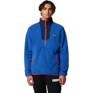 imageColumbia Mens Sequoia Grove Half Zip FleeceMountain BlueCollegiate NavySpicy