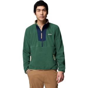 imageColumbia Mens Sequoia Grove Half Zip FleeceRain ForestCollegiate Navy