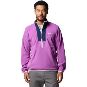imageColumbia Mens Sequoia Grove Half Zip FleeceRazzleColl Navy