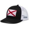imageColumbia Unisex Adult PFG Logo Mesh Ball CapBlackAlabama Flag