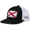 imageColumbia Unisex Adult PFG Logo Mesh Ball CapBlackAlabama Flag