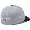 imageColumbia Unisex Adult PFG Logo Mesh Ball CapBlackCool GreyInshore Slam Flag