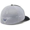 imageColumbia Unisex Adult PFG Logo Mesh Ball CapBlackCool GreyInshore Slam Flag