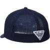 imageColumbia Unisex Adult PFG Logo Mesh Ball CapCollegiate Navy Fish Flag
