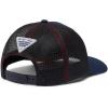 imageColumbia Unisex Adult PFG Logo Mesh Ball CapCollegiate NavySunset Red