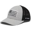 imageColumbia Unisex Adult PFG Logo Mesh Ball CapColumbia Grey HeatherBlack