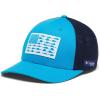 imageColumbia Unisex Adult PFG Logo Mesh Ball CapCompass BlueOffshore Slam Flag