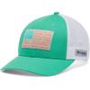 imageColumbia Unisex Adult PFG Logo Mesh Ball CapElectric TurquoiseWhiteCool Grey