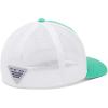 imageColumbia Unisex Adult PFG Logo Mesh Ball CapElectric TurquoiseWhiteCool Grey