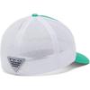imageColumbia Unisex Adult PFG Logo Mesh Ball CapElectric TurquoiseWhiteCool Grey
