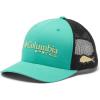imageColumbia Unisex Adult PFG Logo Mesh Ball CapGlaze GreenSharkDorado
