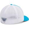 imageColumbia Unisex Adult PFG Logo Mesh Ball CapOcean BlueWhite