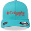 imageColumbia Unisex Adult PFG Logo Mesh Ball CapOcean TealCorange