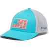imageColumbia Unisex Adult PFG Logo Mesh Ball CapOcean TealInshore Slam Flag