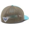 imageColumbia Unisex Adult PFG Logo Mesh Ball CapOpal BlueCypressBass Flag