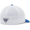imageColumbia Unisex Adult PFG Logo Mesh Ball CapTanzanite  White  Marlin