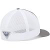 imageColumbia Unisex Adult PFG Logo Mesh Ball CapTitaniumWhite