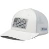 imageColumbia Unisex Adult PFG Logo Mesh Ball CapWhiteCool GreyBass Flag