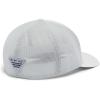 imageColumbia Unisex Adult PFG Logo Mesh Ball CapWhiteCool GreyBass Flag