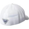 imageColumbia Unisex Adult PFG Logo Mesh Ball CapWhiteRiptide