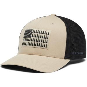 imageColumbia Unisex Adult PFG Logo Mesh Ball CapAncient FossilBlack