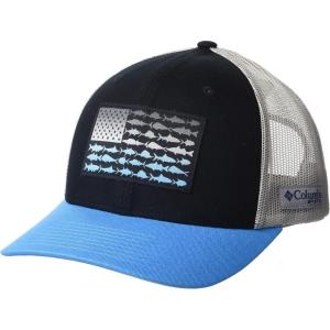 imageColumbia Unisex Adult PFG Logo Mesh Ball CapBlackCool GreyRiptide Legacy